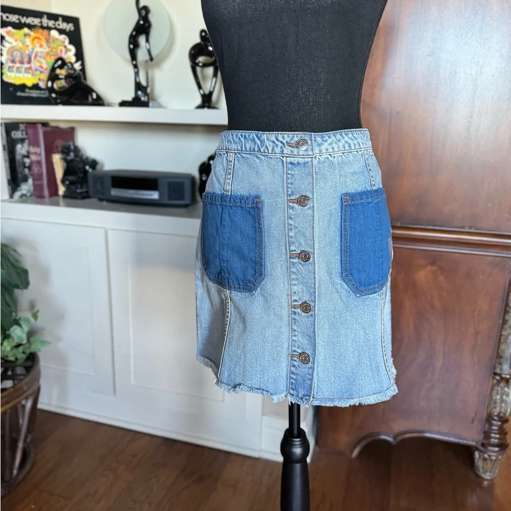Armani Exchange Denim Mini‎ Skirt